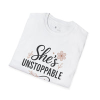 Cossmoss X Cody Caple Motivation, She's Unstoppable T-Shirt