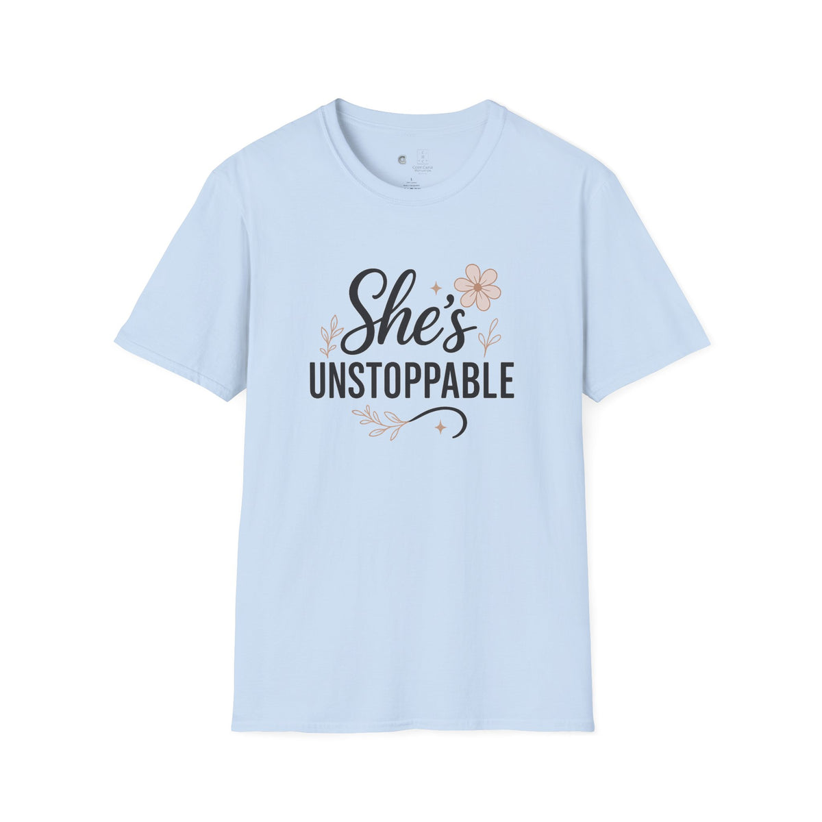 Cossmoss X Cody Caple Motivation, She's Unstoppable T-Shirt