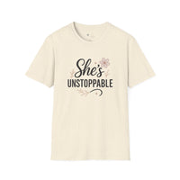 Cossmoss X Cody Caple Motivation, She's Unstoppable T-Shirt