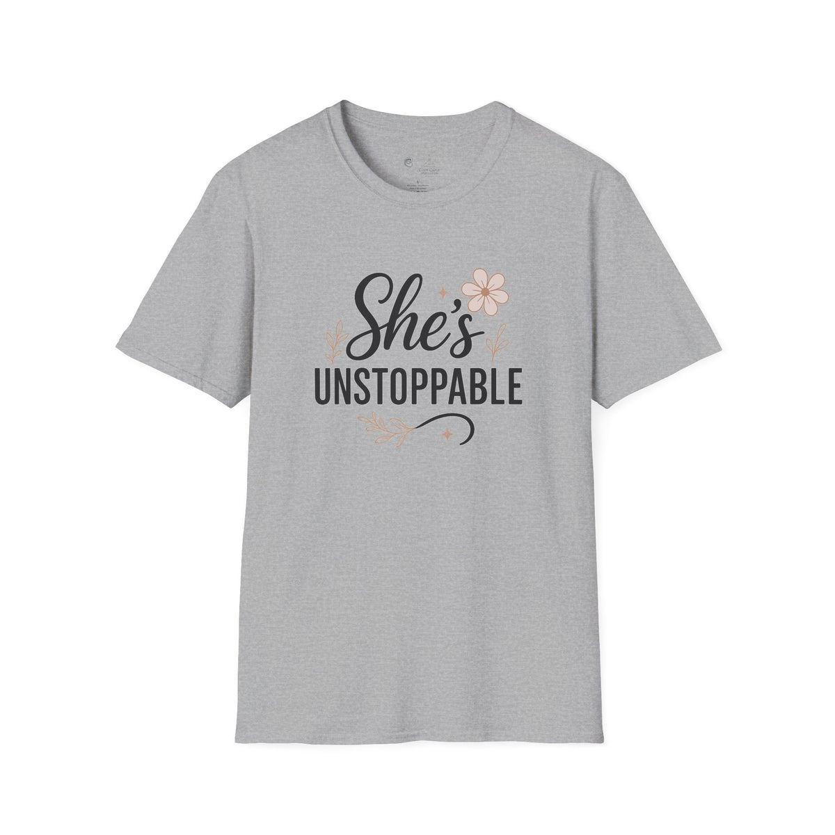 Cossmoss X Cody Caple Motivation, She's Unstoppable T-Shirt