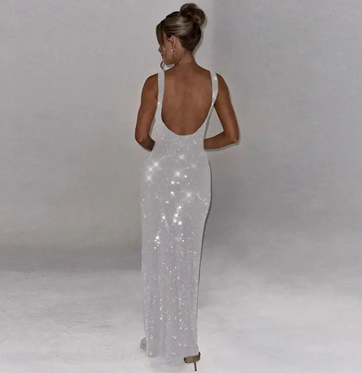 Sequins Sling Slim Fit Dress