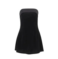 Backless Off-neck Tube Top Dress