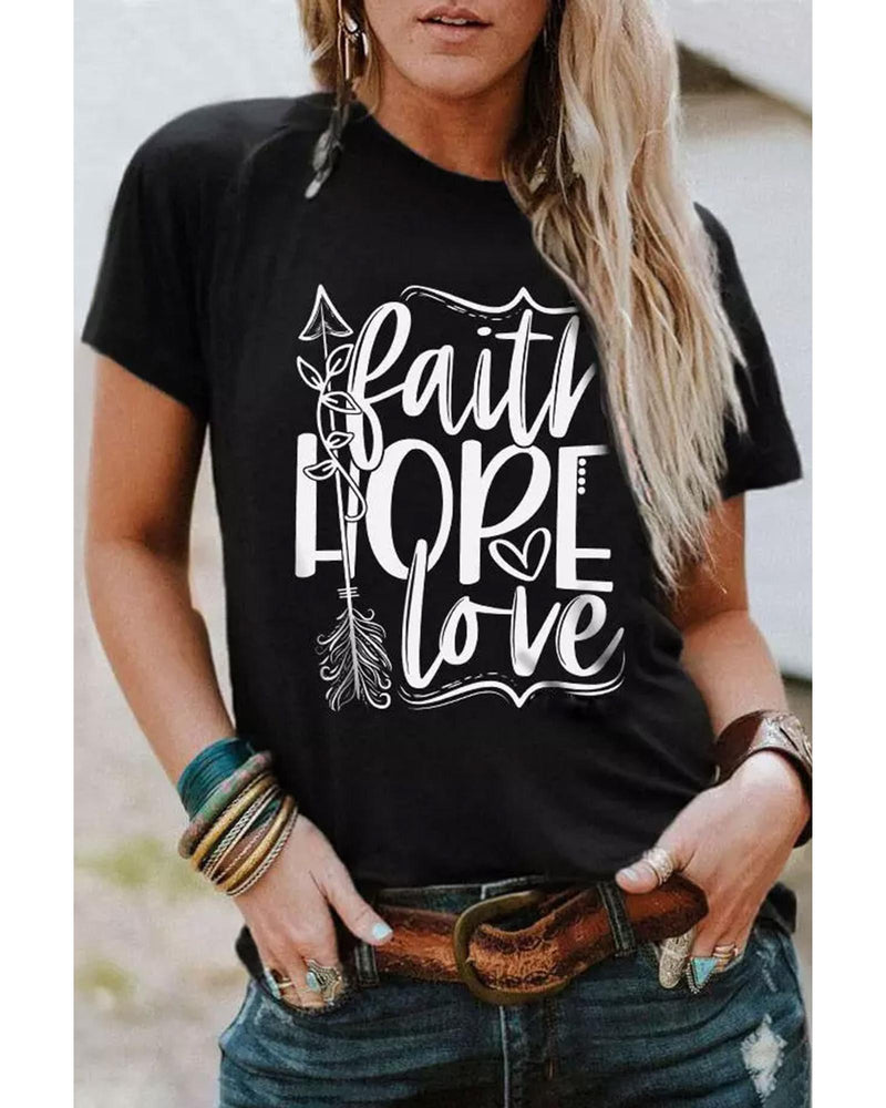 Graphic Print Short Sleeve T-Shirt