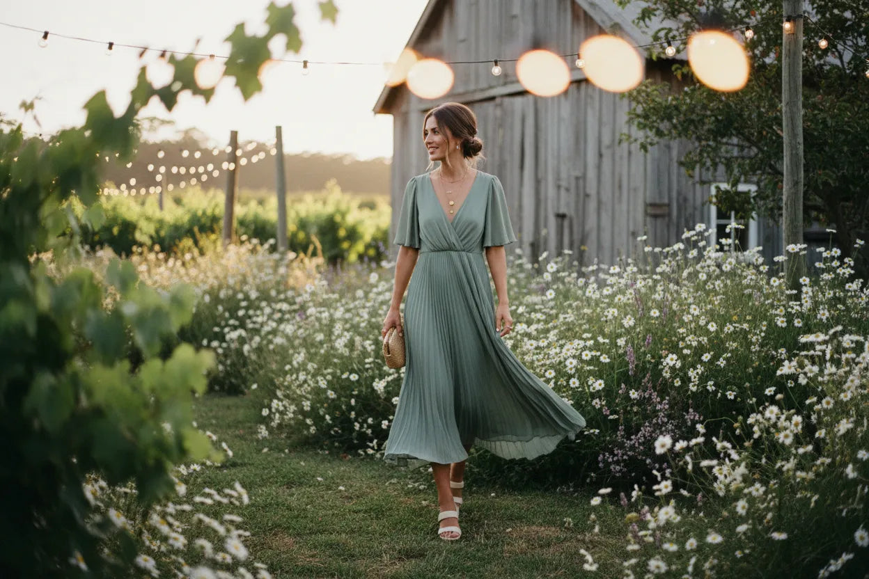 What To Wear To A Rustic Wedding
