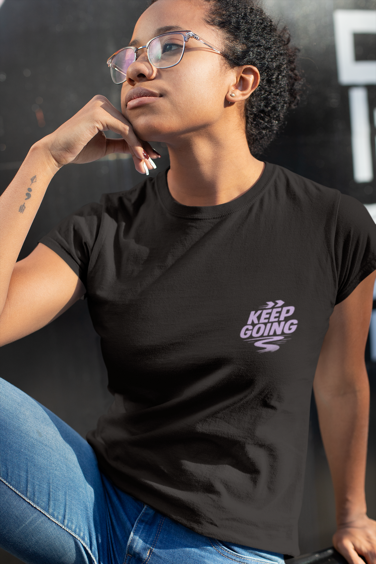Cossmoss X Cody Caple Motivation Keep Going T-Shirt