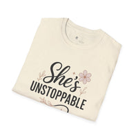 Cossmoss X Cody Caple Motivation, She's Unstoppable T-Shirt