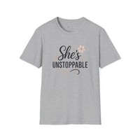 Cossmoss X Cody Caple Motivation, She's Unstoppable T-Shirt