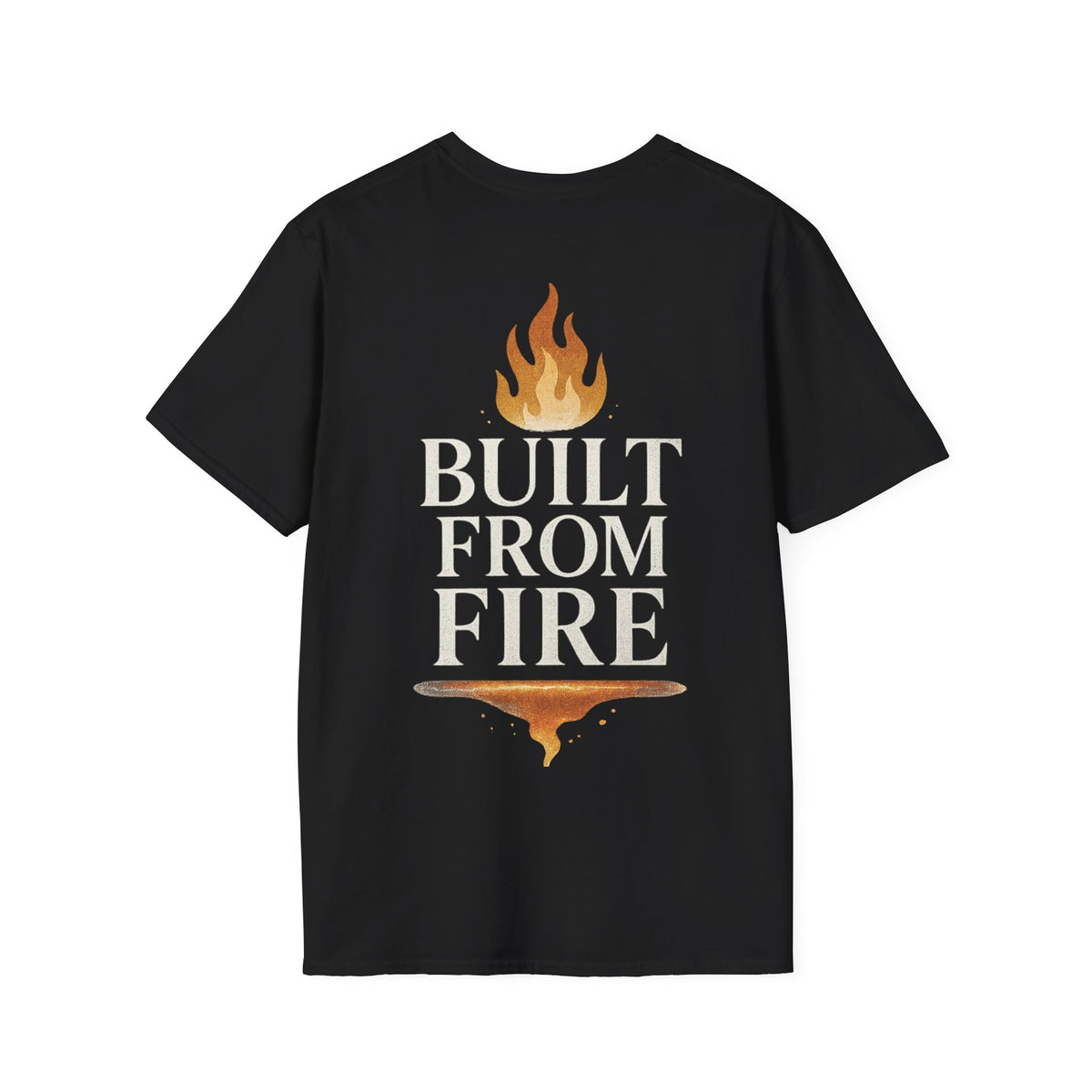 Cossmoss X Cody Caple Motivation, Built From Fire Unisex T-Shirt