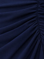 Celeste Strapless Pleated Evening Gown