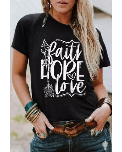 Graphic Print Short Sleeve T-Shirt