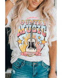 Country Music Nashville Graphic Tee
