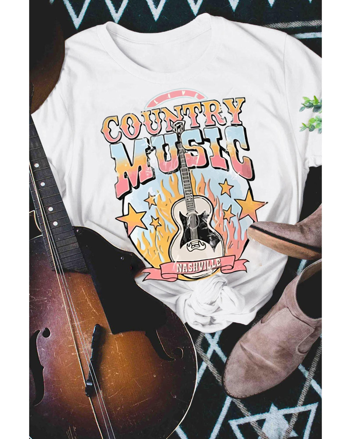 Country Music Nashville Graphic Tee