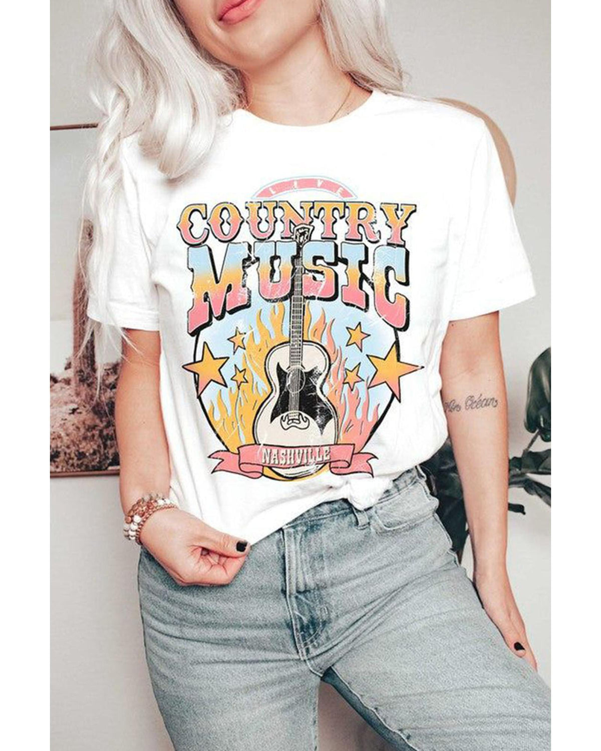 Country Music Nashville Graphic Tee